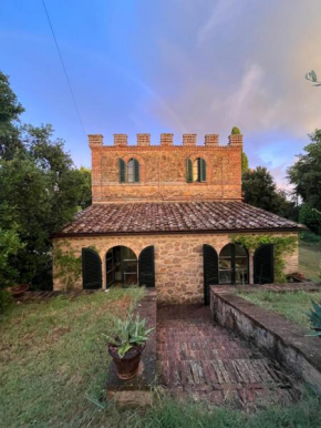 villa montalcino palazzina castelverdelli Siena